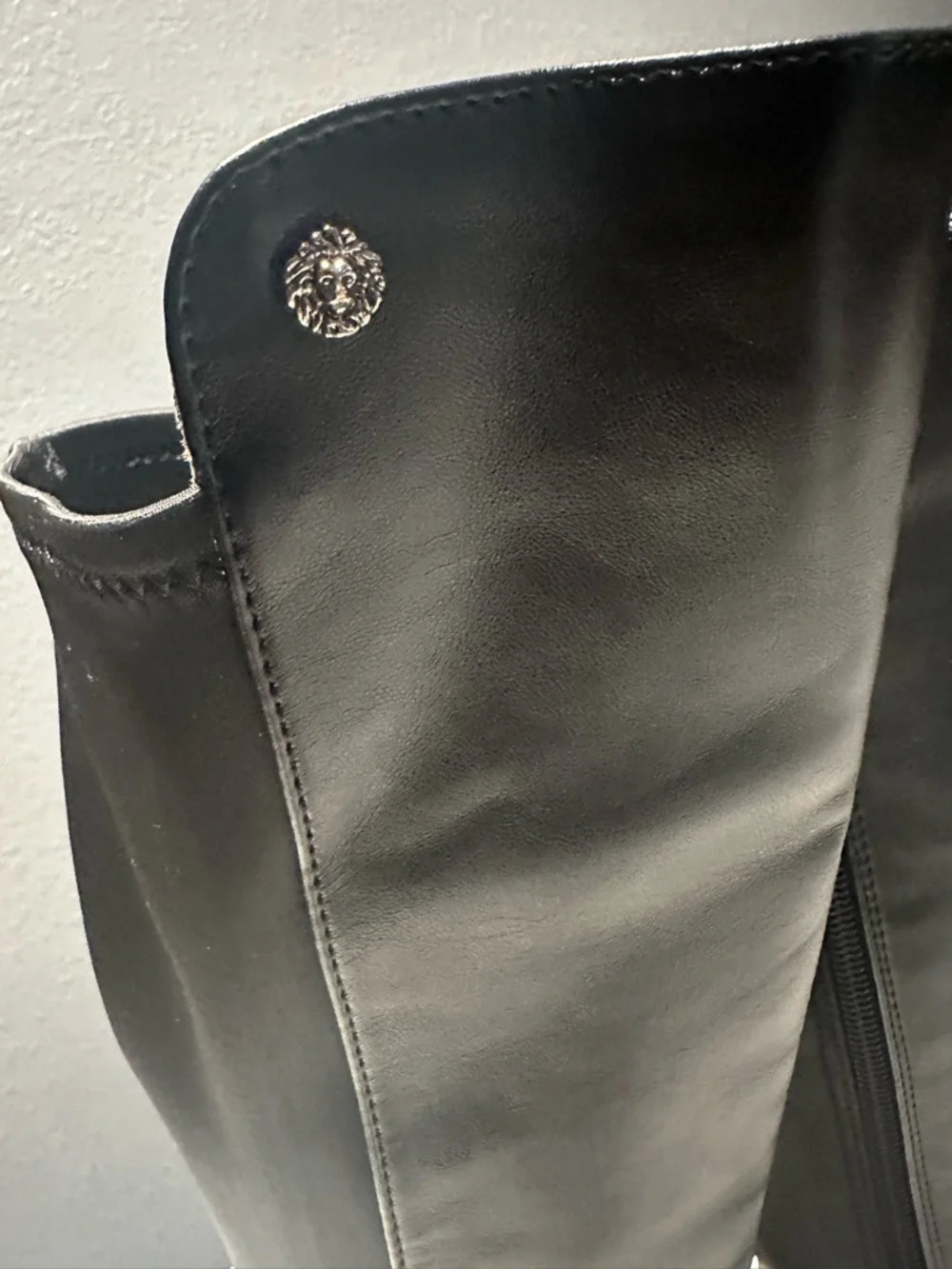 Anne Klein Black under the knee women Boots